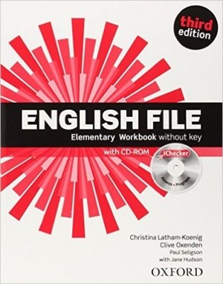English File Elementary: Workbook Without Key and Ichecker фото книги