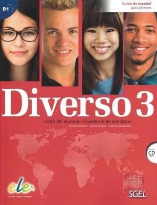 Diverso 3. Student Book and Exercises Book (+ Audio CD) фото книги