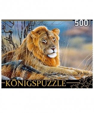 Пазлы "Konigspuzzle. Веннинг. Лев", 500 элементов фото книги