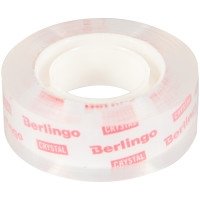 Клейкая лента "Berlingo", 19 мм, 33 м, кристально-прозрачная фото книги