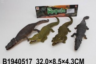 Набор фигурок "Крокодилы" (4 предмета) фото книги