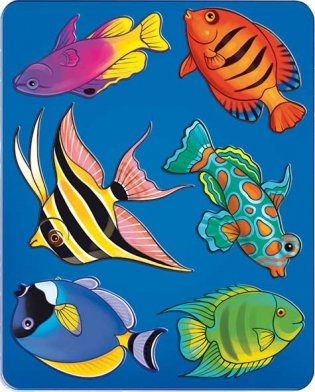 Трафарет "Аквариумные рыбки" фото книги 2
