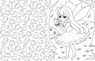 Аниме-девочки фото книги 3