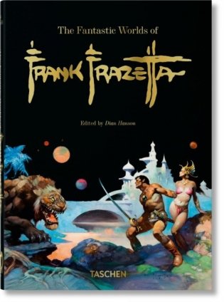 Fantastic Worlds of Frank Frazetta. 40th ed. фото книги