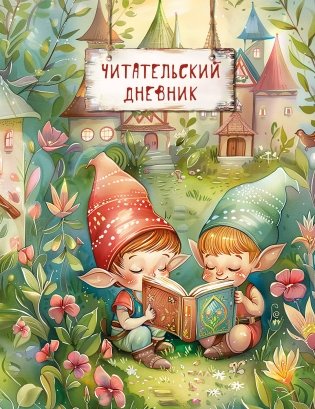 Читательский дневник. Волшебный лес. Гномики (32 л, мягкая обложка) фото книги