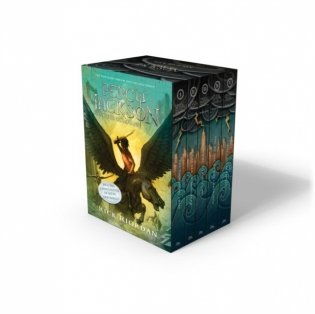 Percy Jackson and the Olympians 5 Book Boxed Set (w/poster) фото книги