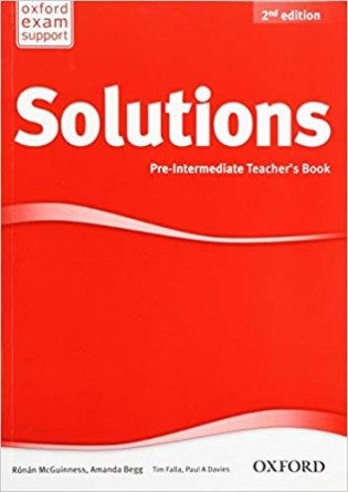 Solutions. Pre-Intermediate. Teacher's Book фото книги