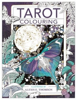 Tarot colouring book фото книги