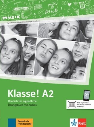 Klasse! A2. Uebungsbuch mit Audios (+ Audio CD) фото книги