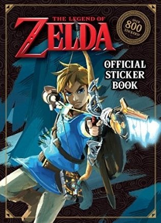 The Legend of Zelda Official Sticker Book (Nintendo) фото книги