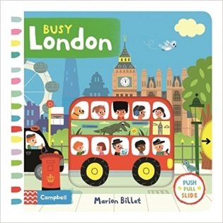 Busy London. Board book фото книги
