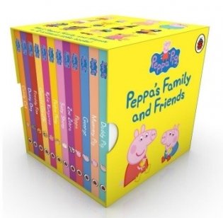 Peppa's Family and Friends (12-board book set) (количество томов: 12) фото книги