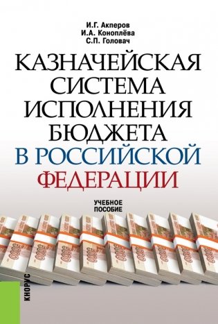 Казначейская система исполнения бюджета в Российской Федерации фото книги