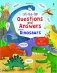 Lift-the-Flap Questions and Answers About Dinosaurs. Board book фото книги маленькое 2
