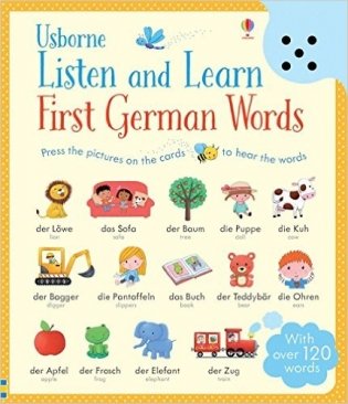 Listen and Learn First German Words. Cards фото книги