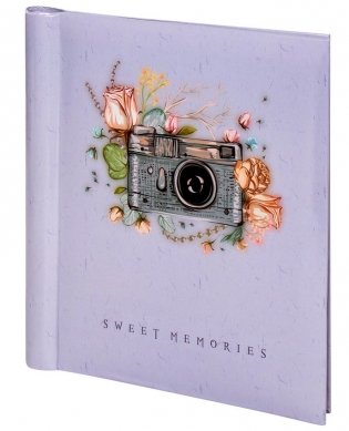 Фотоальбом "Фотоаппарат", 20 магнитных листов, 23x28 см фото книги