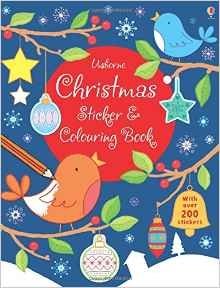 Christmas Sticker and Colouring Book фото книги