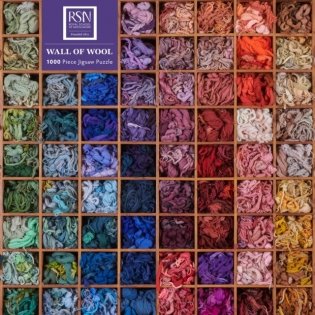 Adult jigsaw puzzle: royal school of needlework: wall of wool фото книги