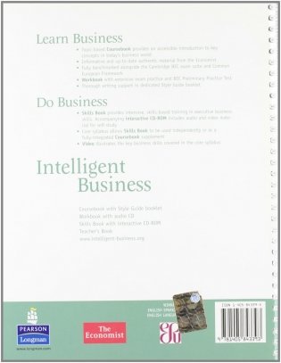 CD-ROM. Intelligent Business Pre-Intermediate Teacher's Book + Test Master фото книги 2