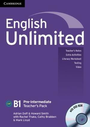 English Unlimited. Pre-Intermediate. Teacher's Pack (+ DVD) фото книги