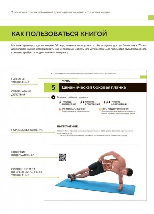 Анатомия лучших упражнений для похудения и фитнеса по системе Massfit фото книги 3