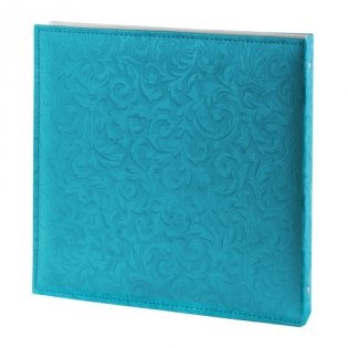 Фотоальбом "Свадебный", 20 магнитных листов 30х32 см, цвет синий фото книги 3