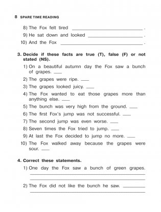 English Reading. Fables and Parables. 4 class фото книги 9