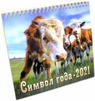 Календарь-домик на 2021 год "Символ года 1" (евро) фото книги 2