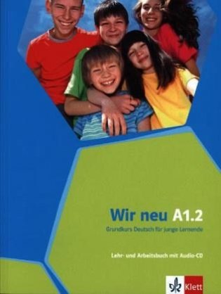 Wir neu A1.2. Lehr- und Arbeitsbuch (+ Audio CD) фото книги