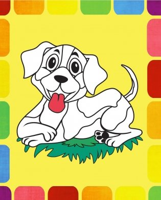 Раскрась по образцу. Домашние питомцы фото книги 7