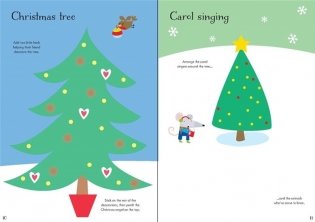 Little First Stickers: Christmas фото книги 3