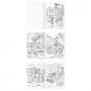 Раскраска А4, 8 стр., ТРИ СОВЫ "Для мальчиков" фото книги 8