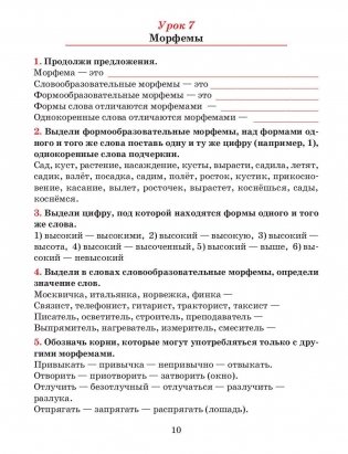Русский язык. Тетрадь для повторения и закрепления. 6 класс фото книги 9