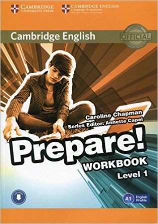Cambridge English Prepare! Level 1 Workbook фото книги