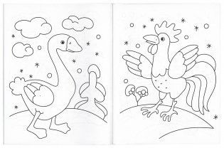 Сказки-раскраски. Зимовье зверей. 4-5 лет фото книги 3