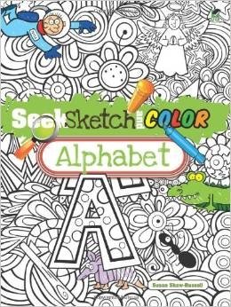 Seek, Sketch and Color - Alphabet фото книги