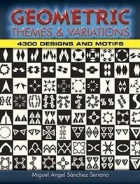 Geometric Themes and Variations: 4,300 Designs and Motifs фото книги