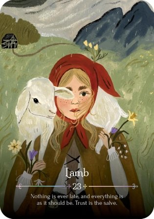 Seasons of the Witch – Ostara Oracle фото книги 8