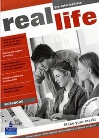 Real Life. Global Pre-Intermediate. Workbook (+ CD-ROM) фото книги