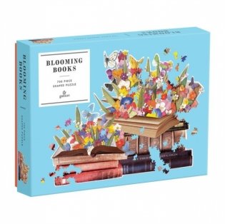 Blooming books 750 piece shaped puzzle фото книги