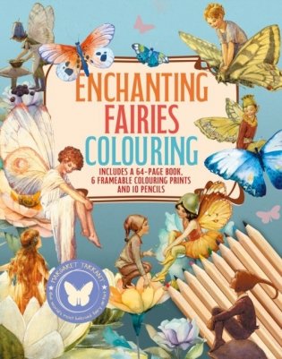 Enchanting Fairies Colouring фото книги