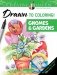 Creative Haven Drawn to Coloring!: Gnomes & Gardens фото книги маленькое 2