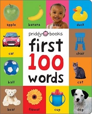 First 100 Soft to Touch Words. Large Edition. Board Book фото книги