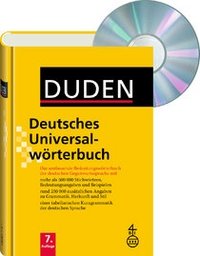 Duden - Deutsches Universalwörterbuch - Buch (+ CD-ROM) фото книги