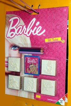 Набор штампов "Барби" фото книги