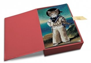 Cats in Art. Box of 20 Notecards фото книги 2