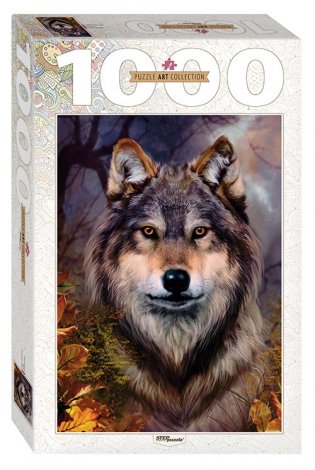 Пазл "Бенте Шлик. Волк", 1000 элементов фото книги 3