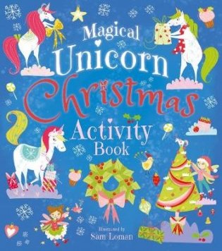 Magical Unicorn Christmas Activity Book фото книги