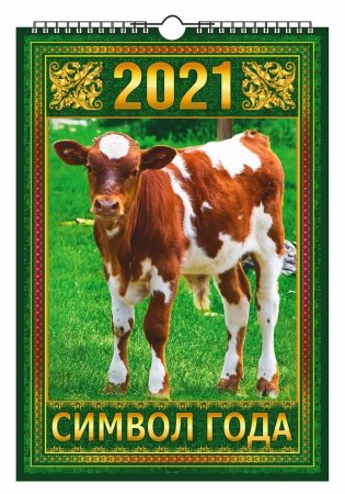 Календарь настенный "Символ года" на 2021 год фото книги
