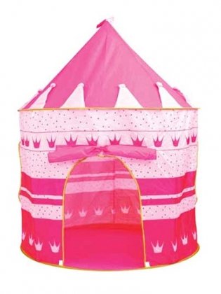 Игровая палатка "Шатер принцессы розовый", 103x103x135 см (арт. 1777708) фото книги